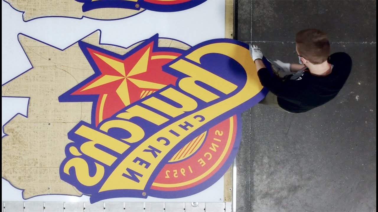 Church's Chicken Fascia Production - Pride Signs