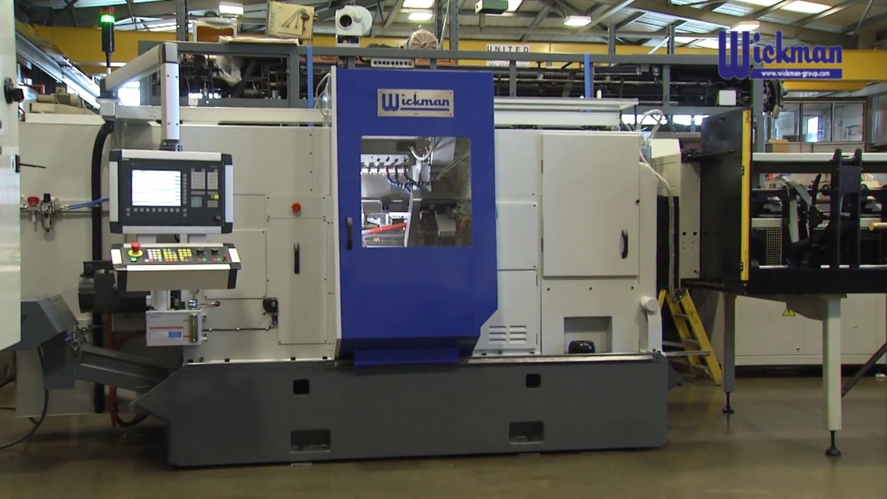 How to make a brass bonnet - Wickman 6-44  CNC 9-axis (turnkey solution / machine demo)