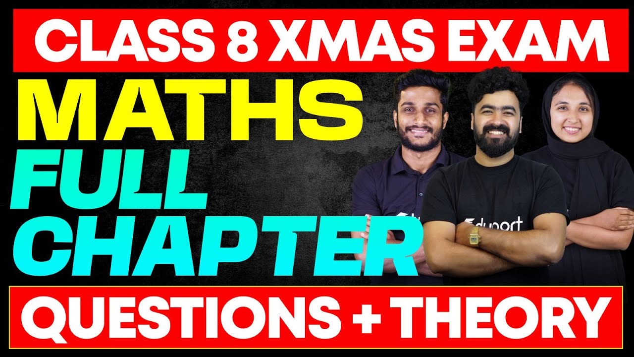 Class 8 Maths| Full chapter revision through Questions |Eduport Class 8
