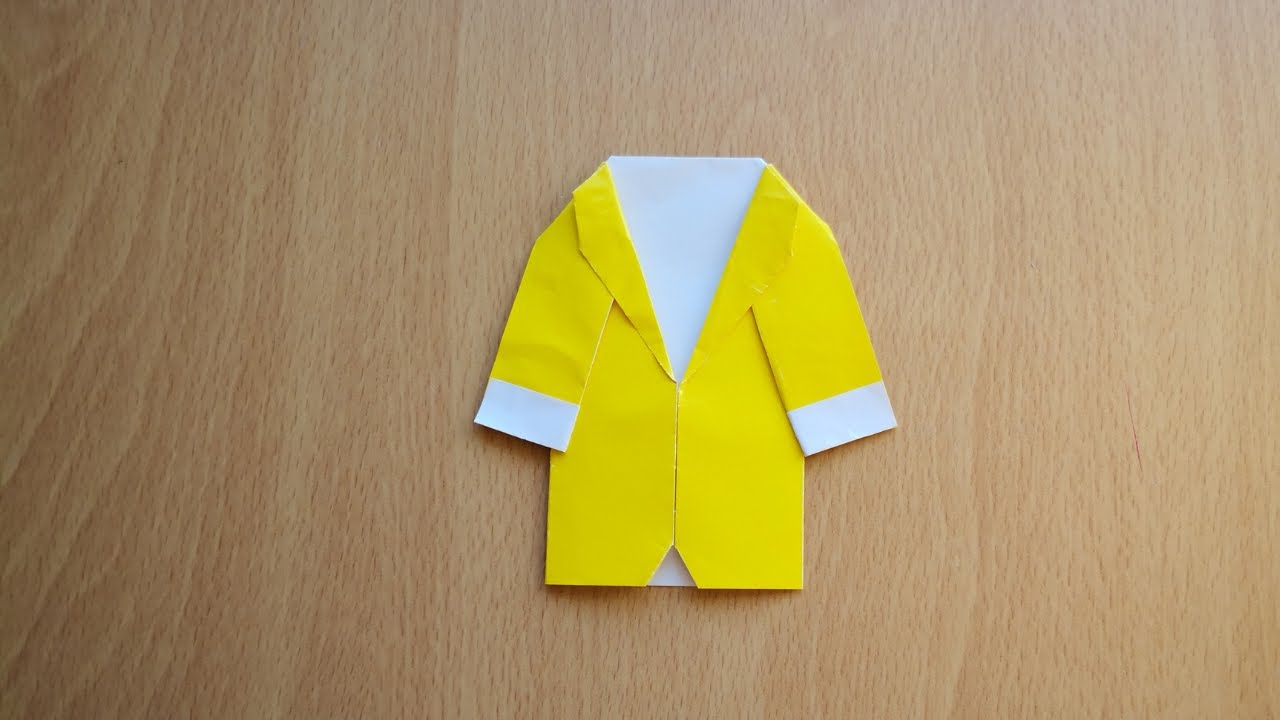 Origami Paper Coat | Easy Origami | Origami Videos