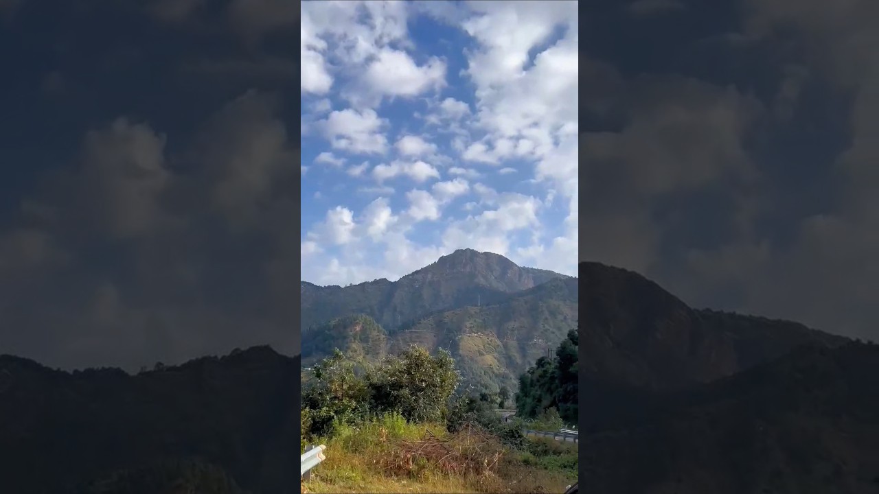 Beautiful hilly areas all around #hills #gaon #uttarakhand #travel #nature #pahadi #pahadisong #yt