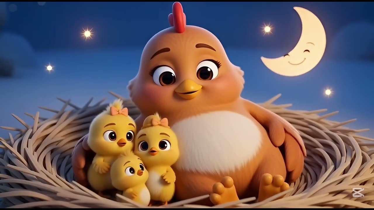 “Mama Hen and Little Chicks” Rhymes for kids