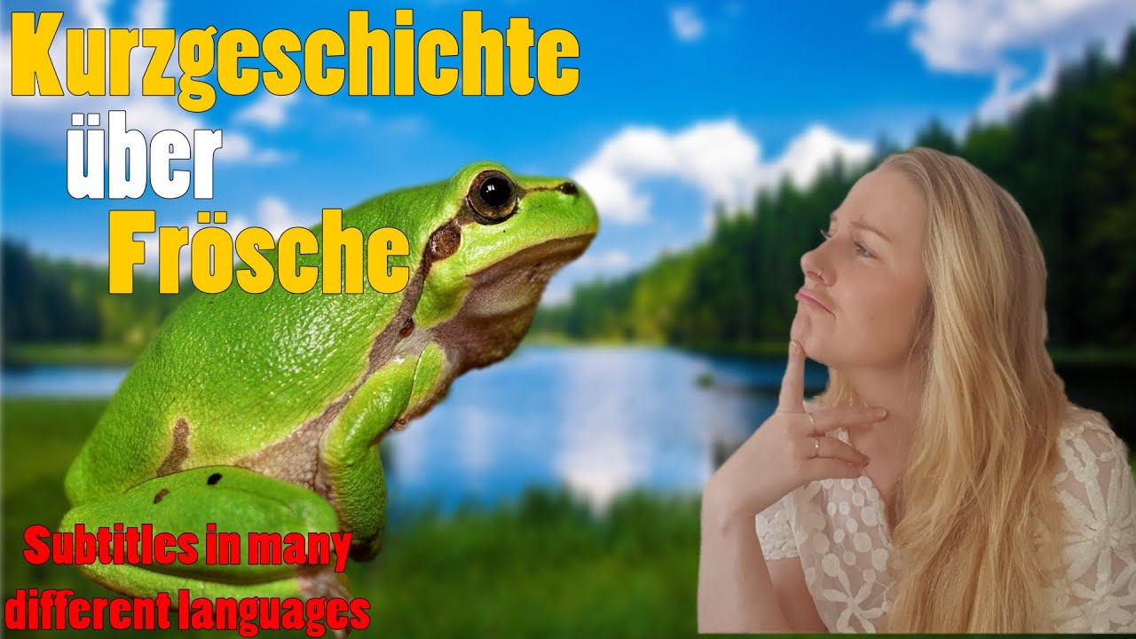 Pronouncing german words: Short story, frogs (Kurzgeschichte, die Frösche)