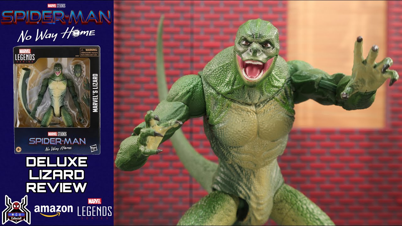 Marvel Legends LIZARD Doctor Curt Connors Spider-Man No Way Home TASM Exclusive MCU Figure Review