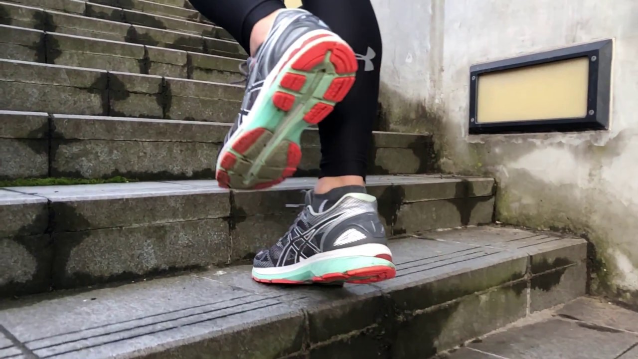 Women's ASICS GEL Nimbus 19 (Carbon/White/Flash Coral) Slow-Mo 1