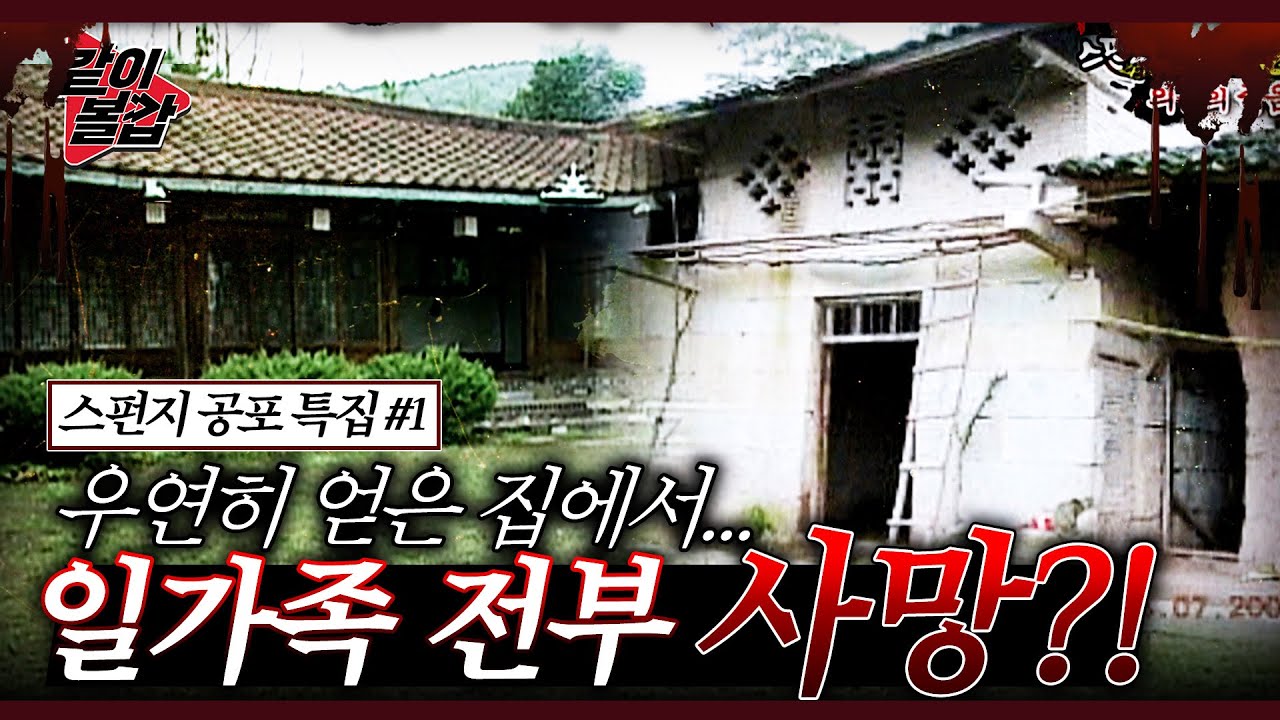 [같이볼깝] 드디어 여덟식구 다같이 살 수 있을 줄 알았다.. 한순간에 폐가가 된 집?!ㅣ스펀지 레전드 괴담 모음집🔥