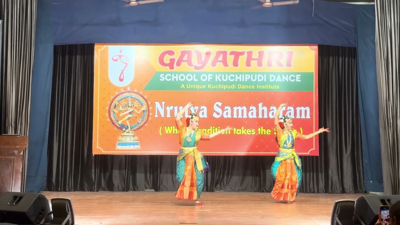 Jaya Jaya Durge tarangam : Kuchipudi dance 