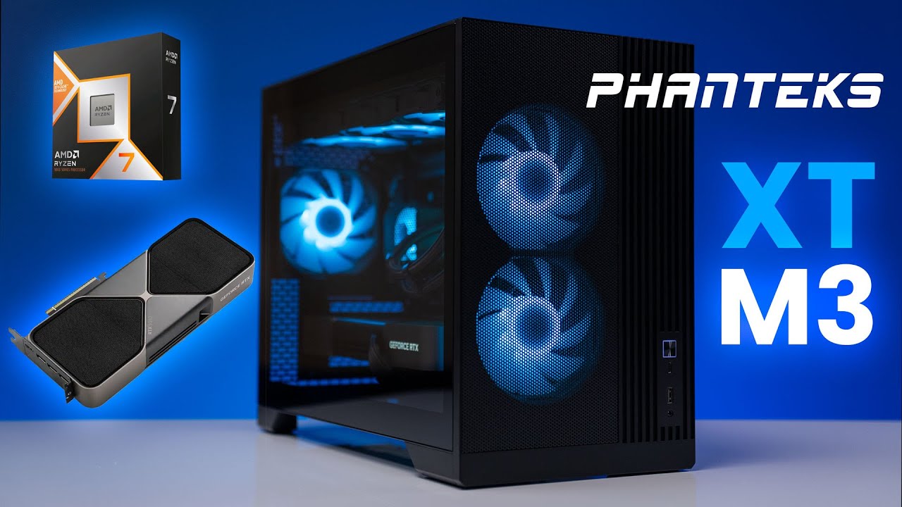 Сборка игрового ПК на базе Phanteks XT M3, которая действительно демонстрирует высокую производит...