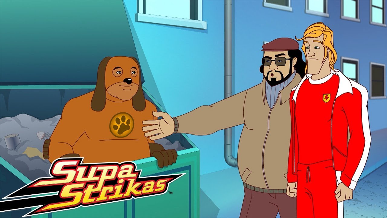 Supa Strikas Arabic | سوبا ستريكاس | كرتون كرة القدم للصغار | رجل قناع أيرون تانك