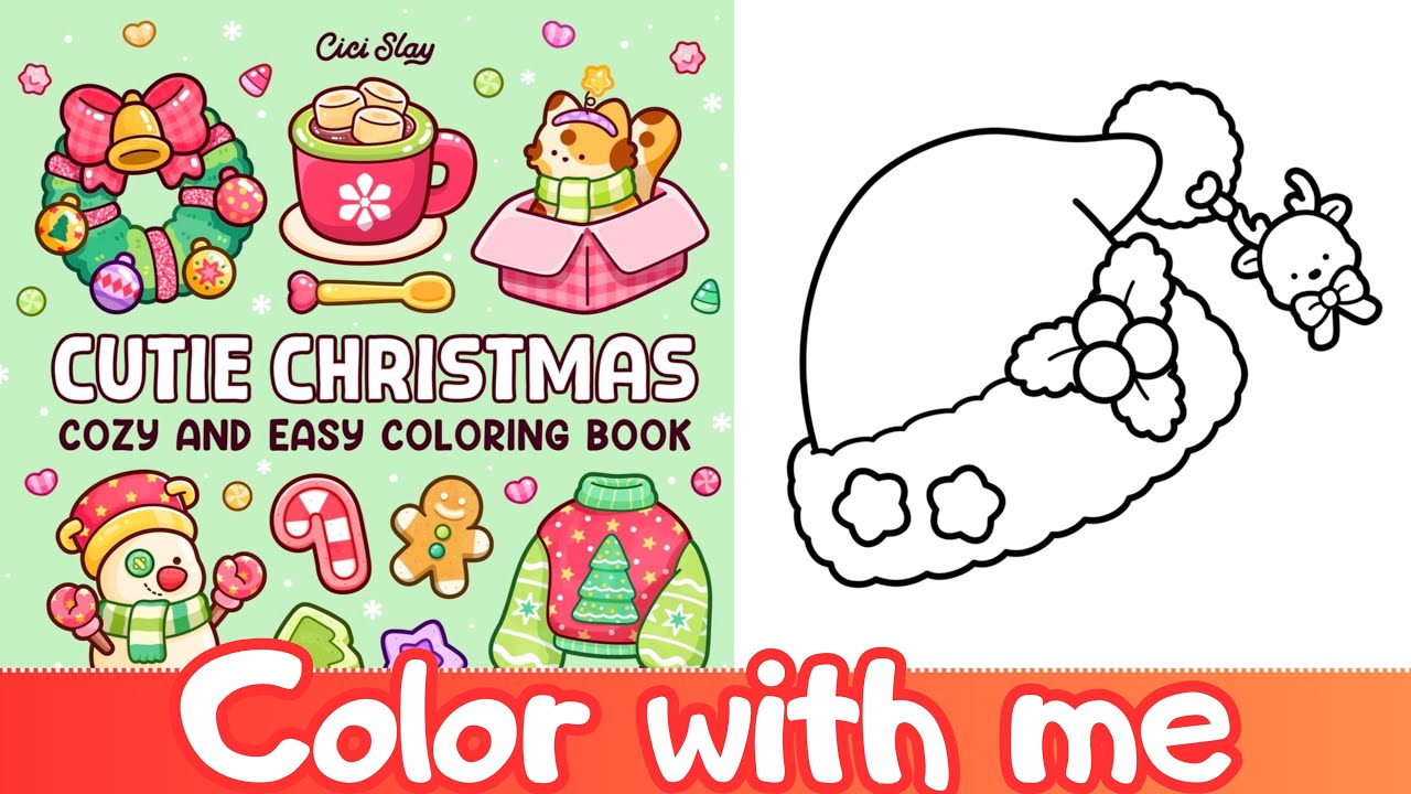 Christmas Coloring ASMR | Cozy Holiday Relaxation