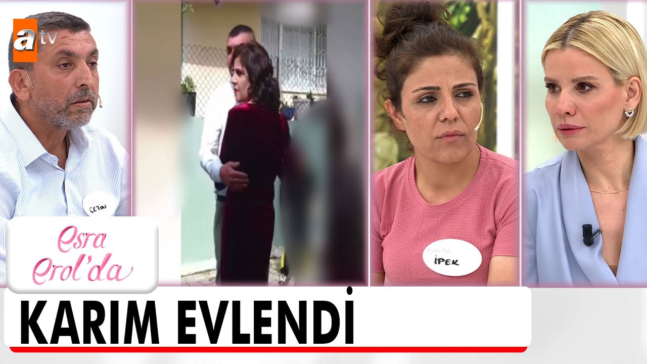 Karım evliyken davullu zurnalı düğün yaptı! -  Esra Erol'da