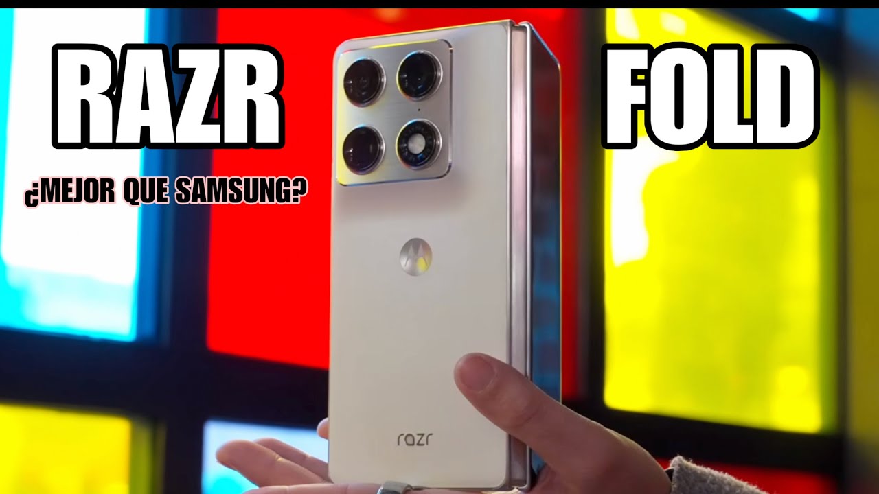 Motorola DESTRONA a Samsung?? Motorola Razr Fold en español