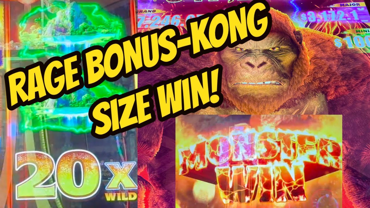 KONG SHOCKER-I WON ON IT! $7.50 BET