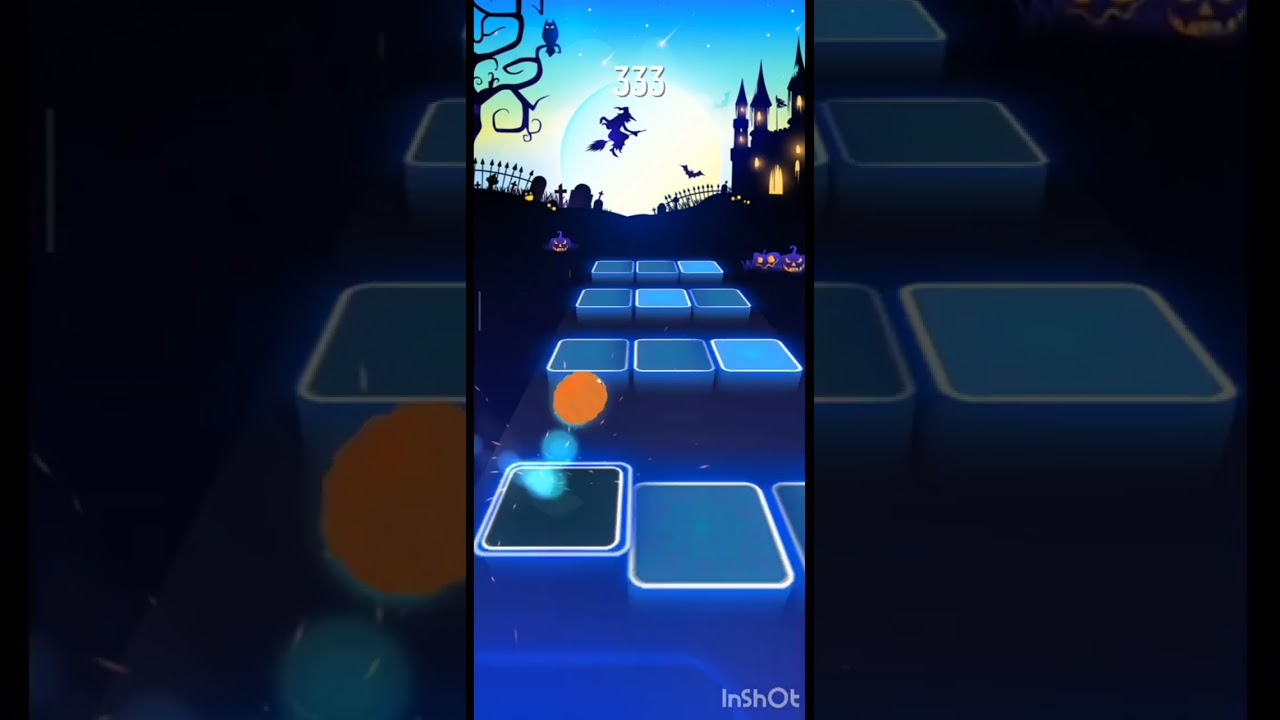 Dead of the night • Endless mode 9 1461 points | Tiles hop | v3.0.4