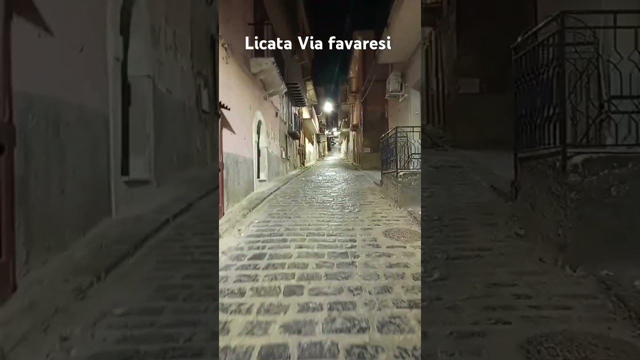 L'isola d&igrave; Sicilia in licata citta di Mare e MAZHA'IL  Fino a via Cap Maggiore Giovanni peritore😘