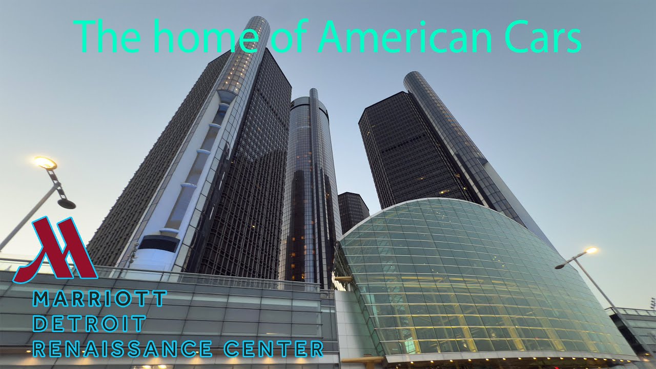 FULL HOTEL/PROPERTY TOUR: Detroit Marriott at the Renaissance Center - Detroit MI