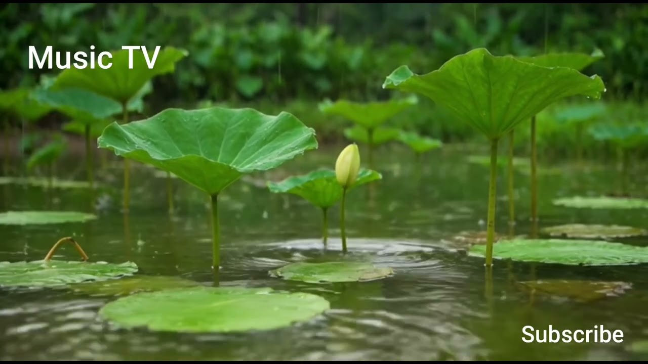 Soft Rain Sounds For Quickly Sleep / Relaxing water peaceful sound