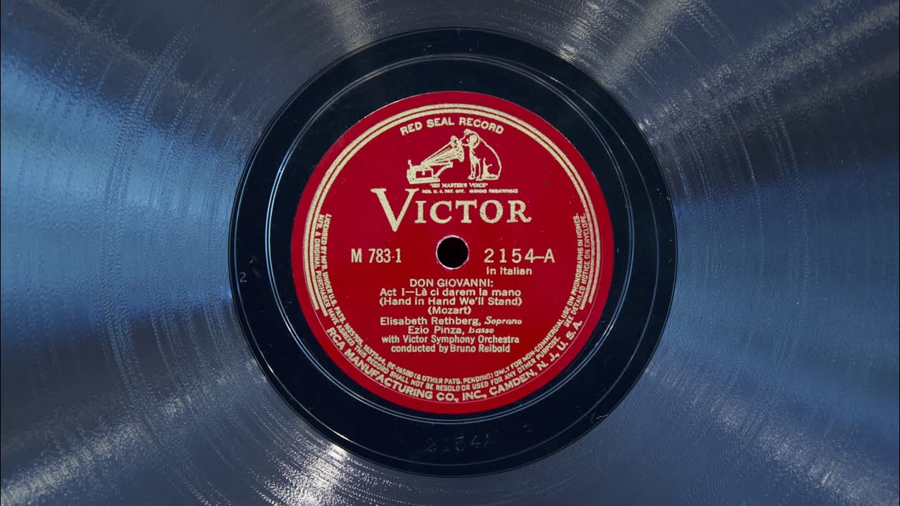 Là ci darem la mano • Elisabeth Rethberg and Ezio Pinza (EMG Mark Xb Oversize Gramophone)