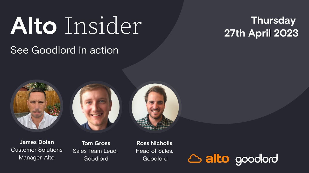 Alto Insider: See Goodlord in action