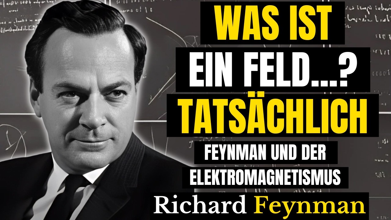 Was ist ein Feld wirklich? Richard Feynman über Elektromagnetismus und Quantenphysik