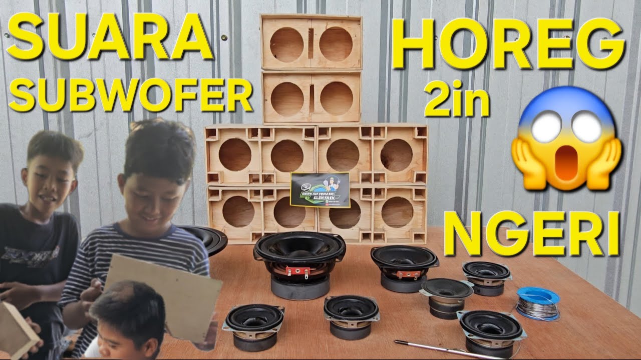SPEAKER 2INCH MINIATUR SHOUND DI BOX PLANAR HOREG 