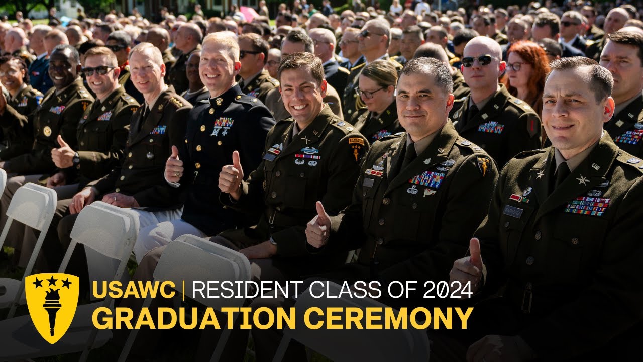 USAWC resident graduation 2024 in 3 minutes