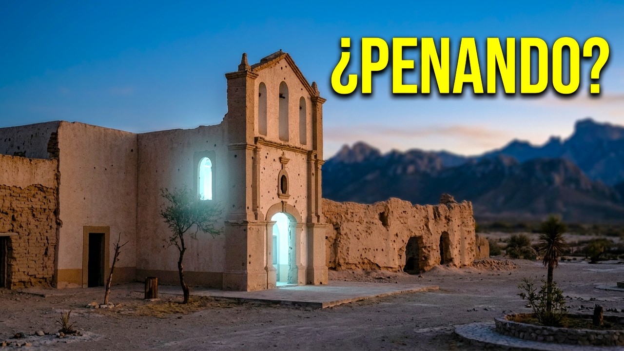 SE DICE QUE MUCHAS ALMAS SIGUEN PENANDO EN ESTA EX HACIENDA EN MEDIO DEL DESIERTO