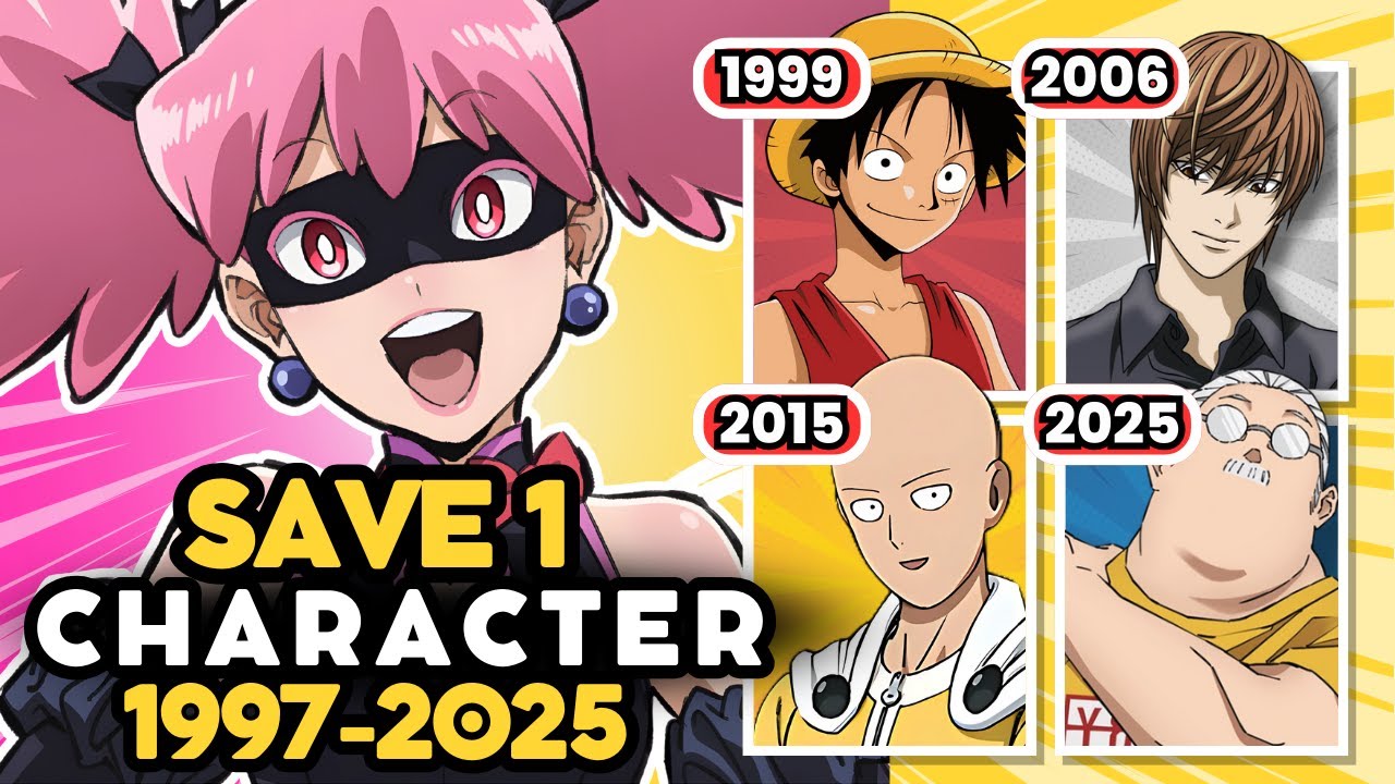 Save 1 ANIME CHARACTER for each YEAR 🔥⏰ | ANIME QUIZ