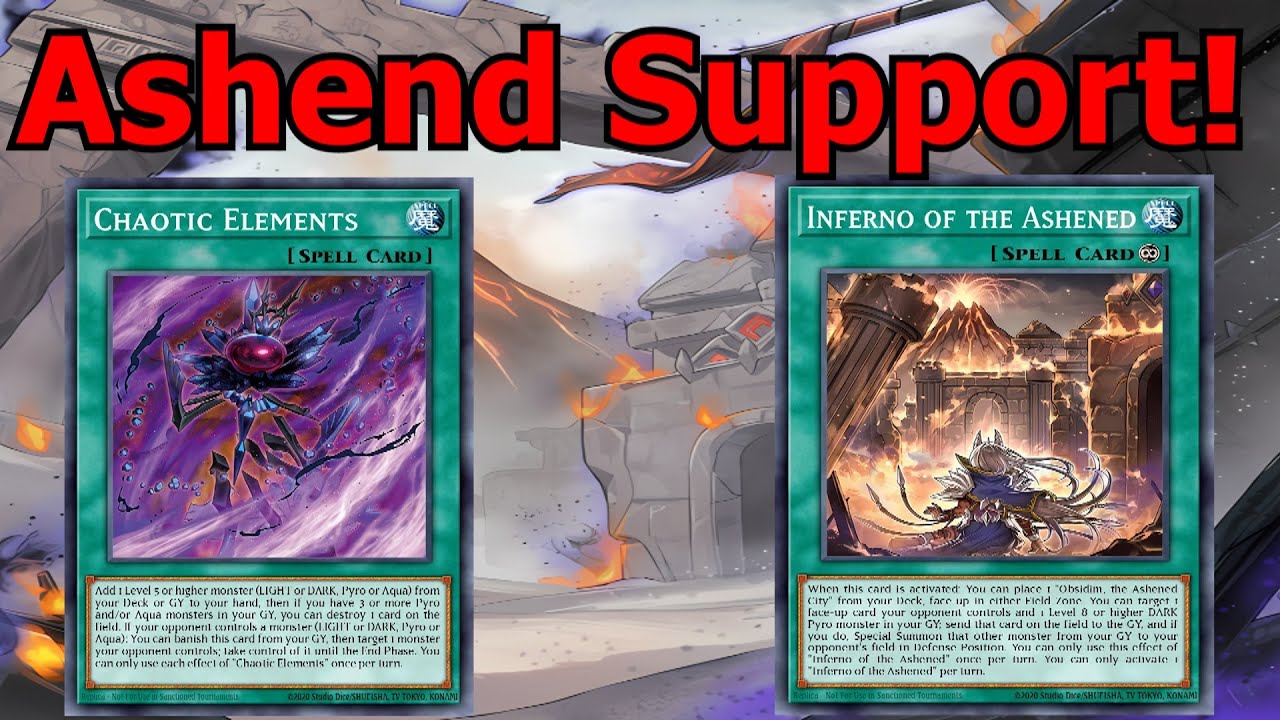 New! Master Duel Ashened Deck
