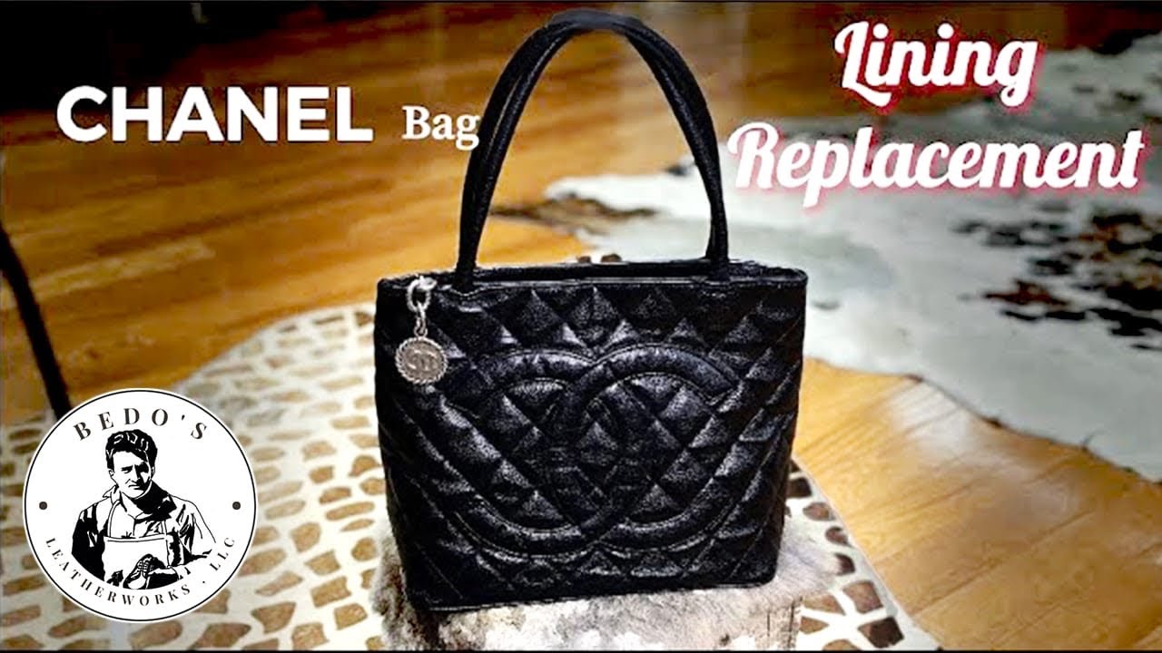 Сумка CHANEL - Замена и реставрация подкладки #332