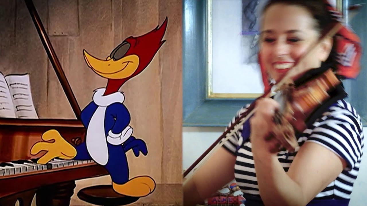 Tom and Jerry, Looney Tunes, Popeye, Donald Duck, Woody Woodpecker!Eunice Cangianiello Violin