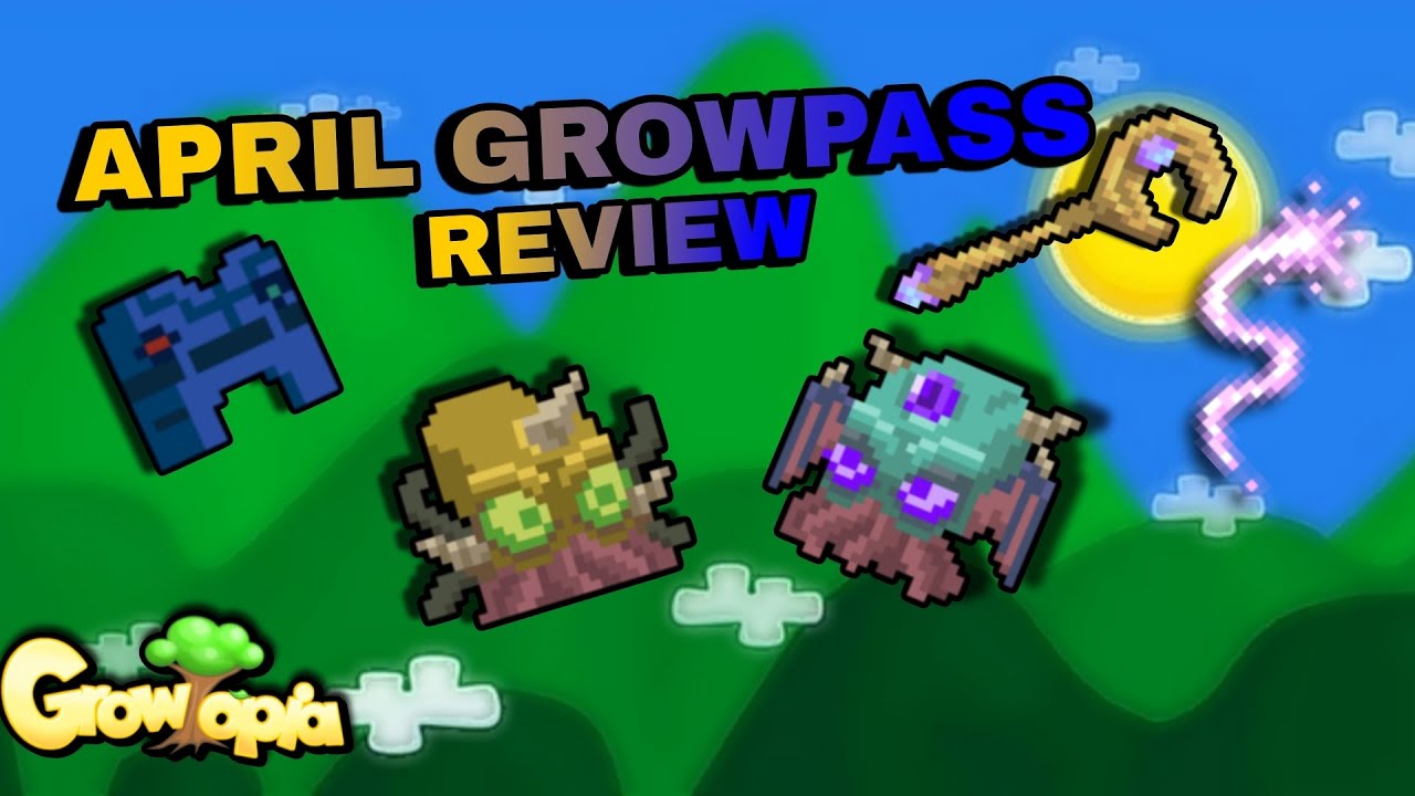 Обзор GROWPASS за апрель! **Спаун Королевского Элдрича** | GROWTOPIA