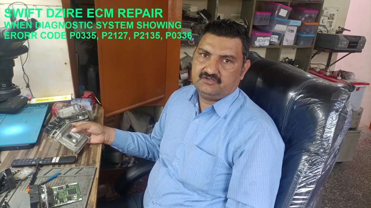 Swift Dzire P0335, P2127, P2135, P0336 Erorr Code Solved