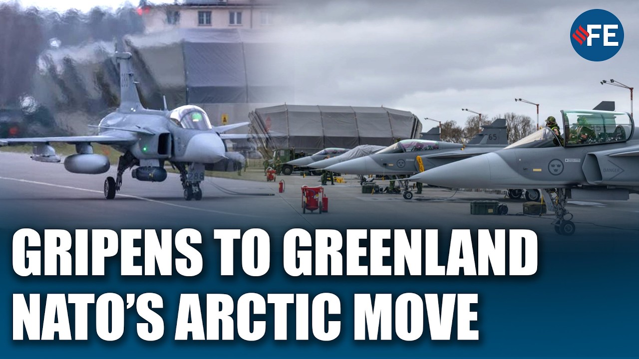 Sweden Deploys Gripen Jets to Patrol Greenland Under NATO’s Arctic Sentry Mission
