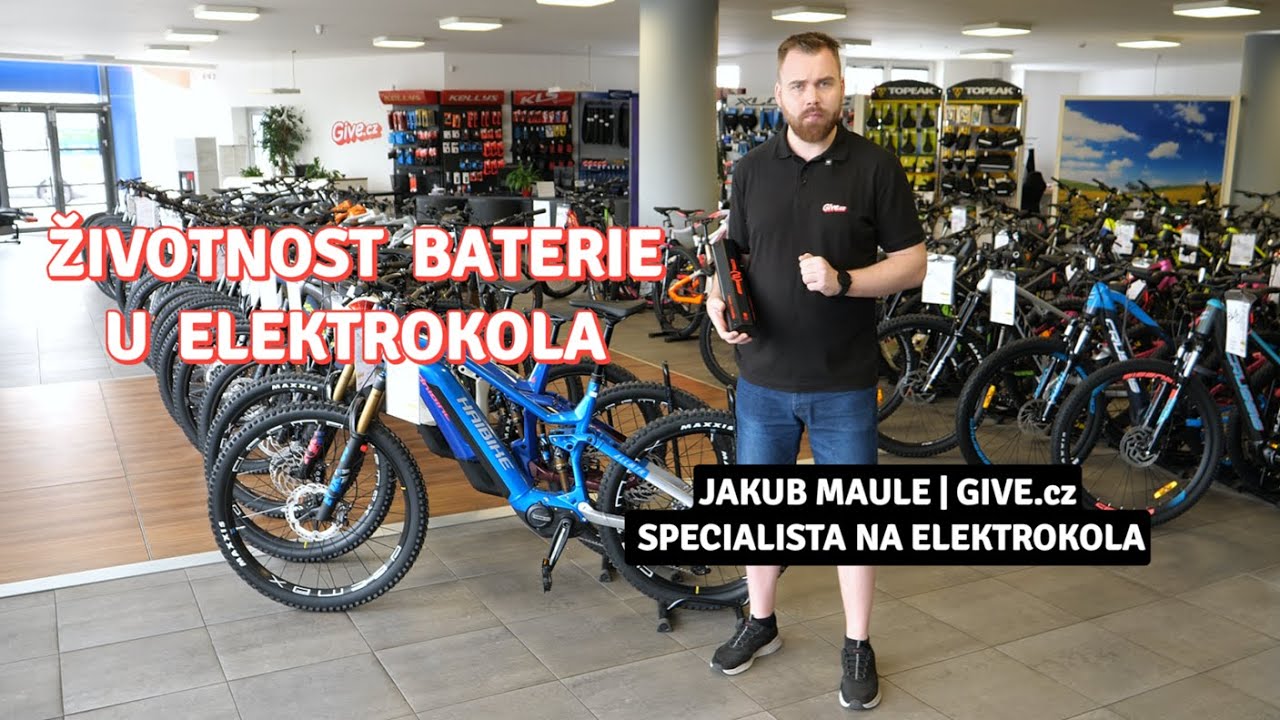 Životnost bateri&iacute; u elektrokol | GIVE.cz - největ&scaron;&iacute; prodejna elektrokol v Praze