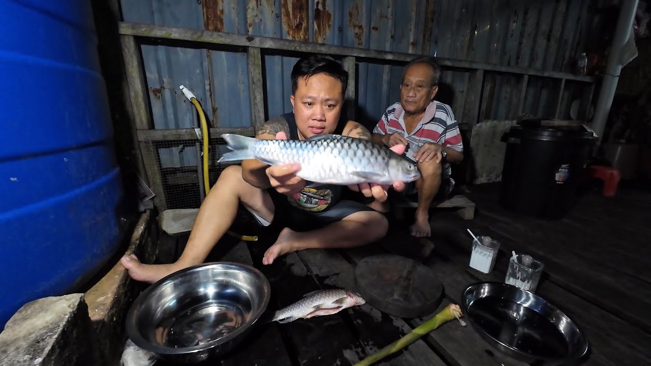 IKAN TERMAHAL DI SARAWAK // SEMAH MASAK STEAM UMBUT KANTAN // BUJANG SIGAT JADI PENASIHAT MEMASAK //