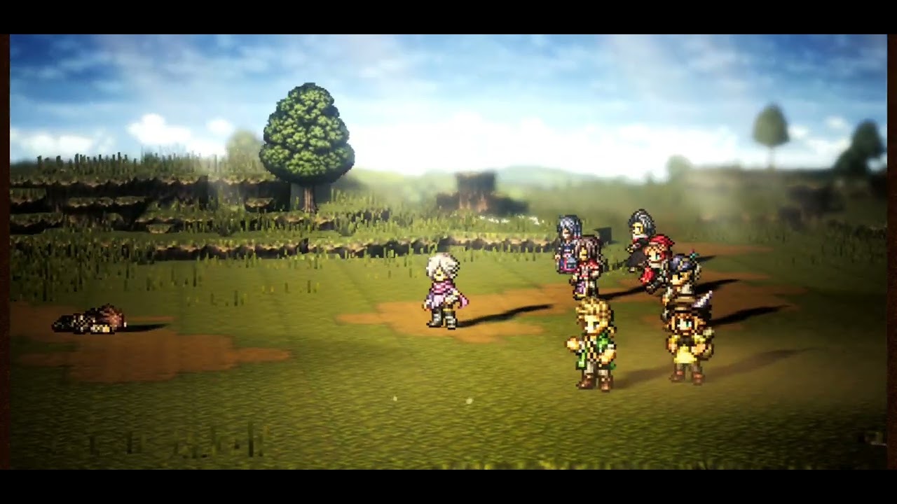 Octopath COTC F2P Quick easy way to farm historic fragments in the tower