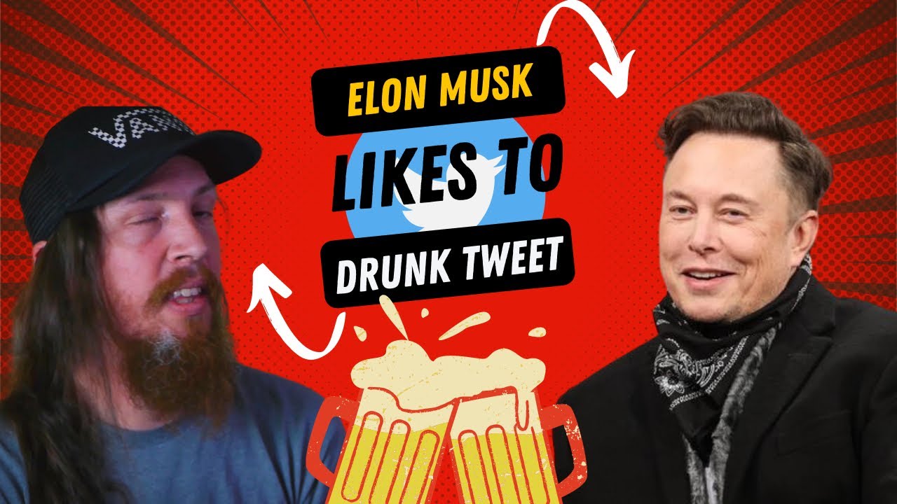 Elon Musk likes to drunk tweet #codecon #elonmusk