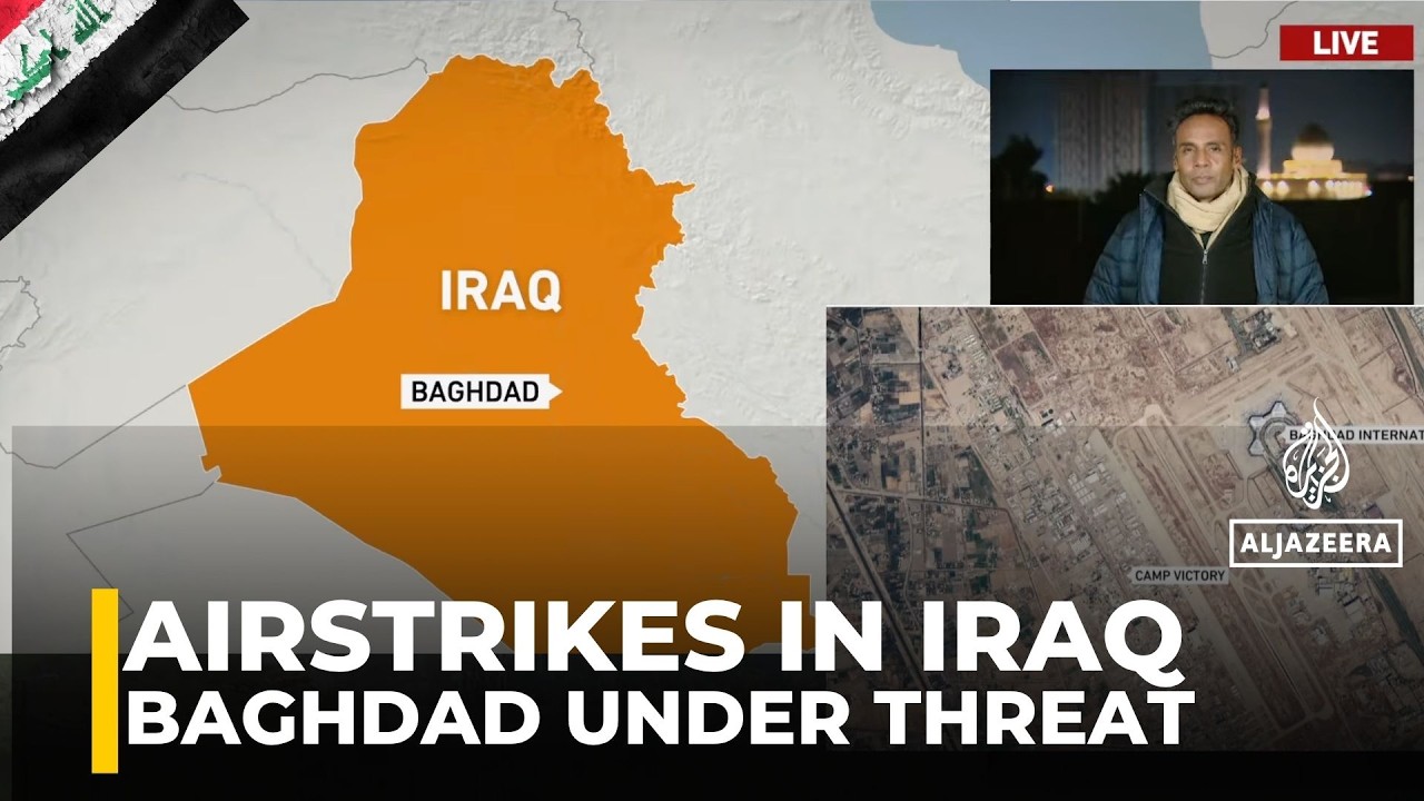 Iraq airstrikes escalate: US responds to drone attack near Baghdad airport