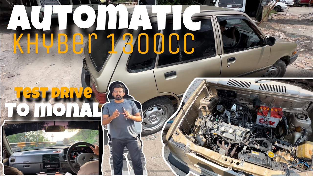 Test Drive To Monal 😍 | Project Automatic Khyber 1300cc k3 by Cars Doc Yard ✨