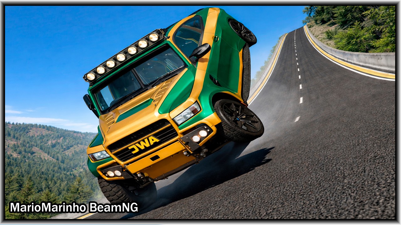 Loss of Control Car Crashes #3 | BeamNG.drive