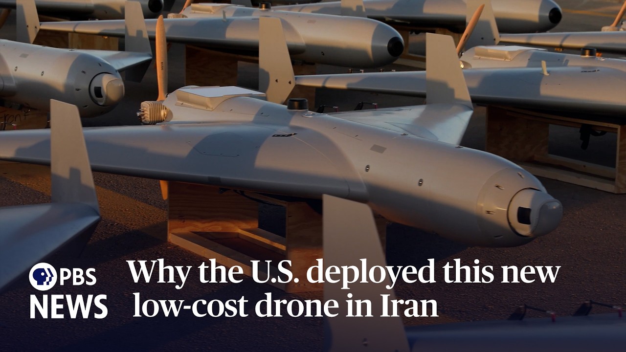 Why the U.S. deployed this new low-cost drone in Iran