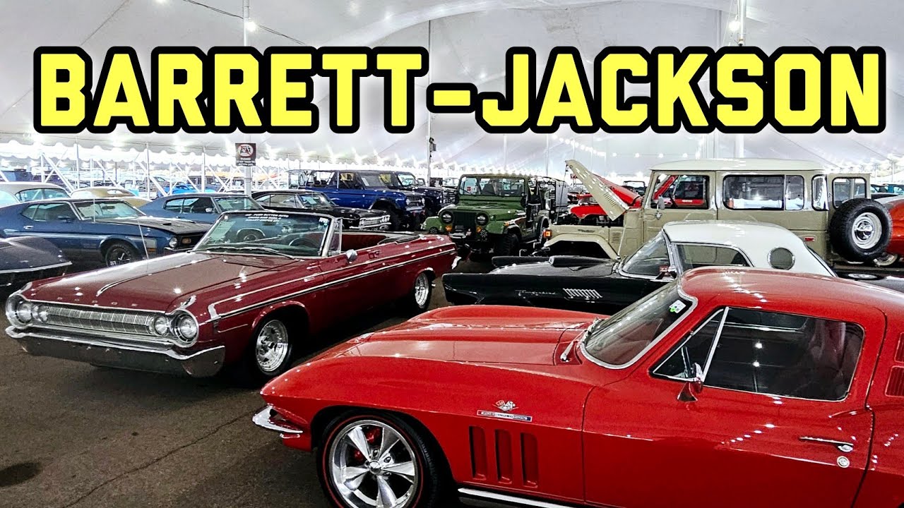 Barrett-Jackson Scottsdale 2024 - Car Corral Walk Thru - Tent #2 - January 22nd, 2024