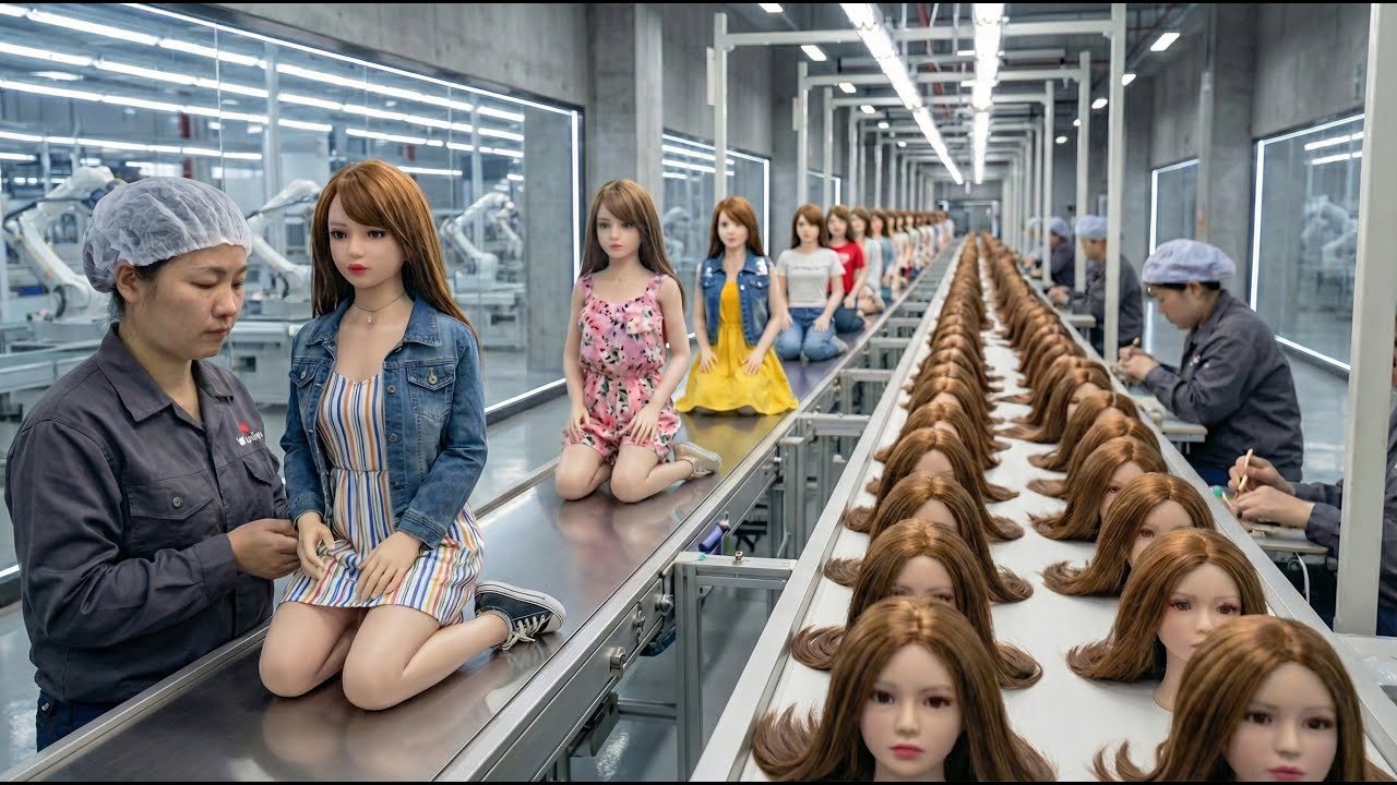 Inside the Silicone Doll Factory – (Full Process) How Luxury Dolls Are Made