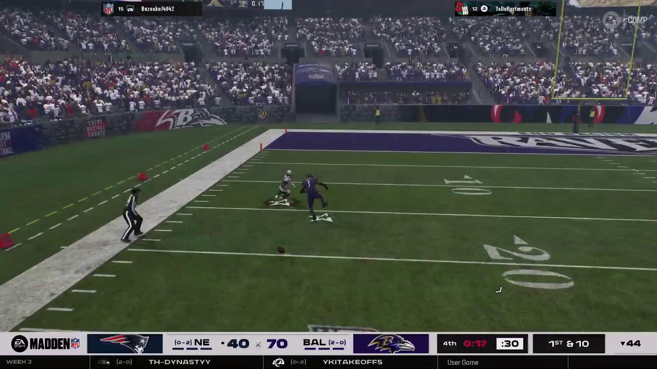 Vs Patriots (GG Year 4)
