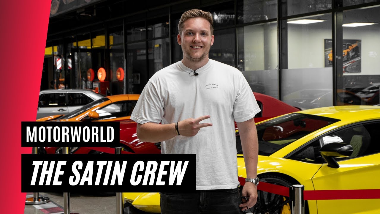 Willkommen in der Motorworld! Paul Walker&rsquo;s R34 GTR?! 🏁 The Satin Crew!