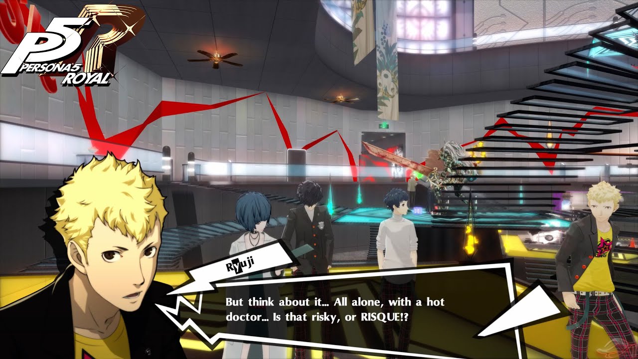 Persona 5 Royal | All Confidant Comments at Takemi's Clinic