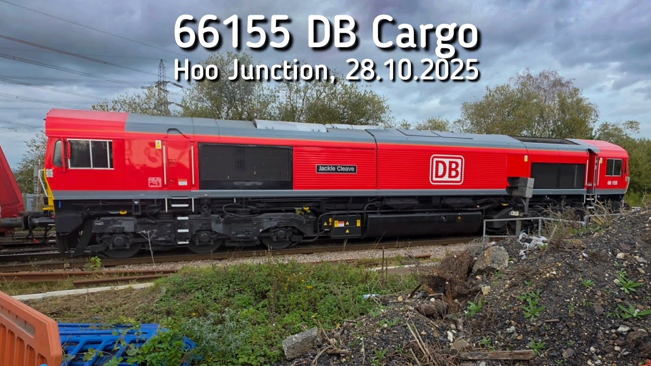 66155 DB Cargo, Hoo Junction, 28.10.2025