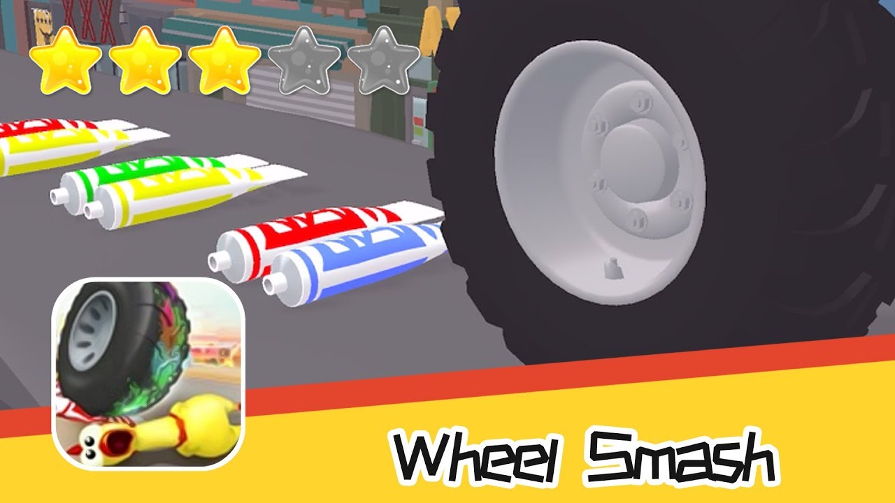 Wheel Smash - Rollic Games - Walkthrough Smash satisfying objects Recommend index three stars