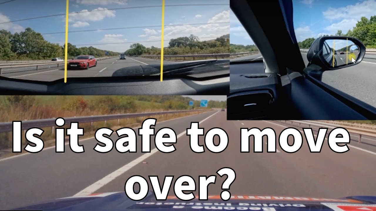 The Ultimate guide to using mirrors to know when its safe to change lanes  on a motorway